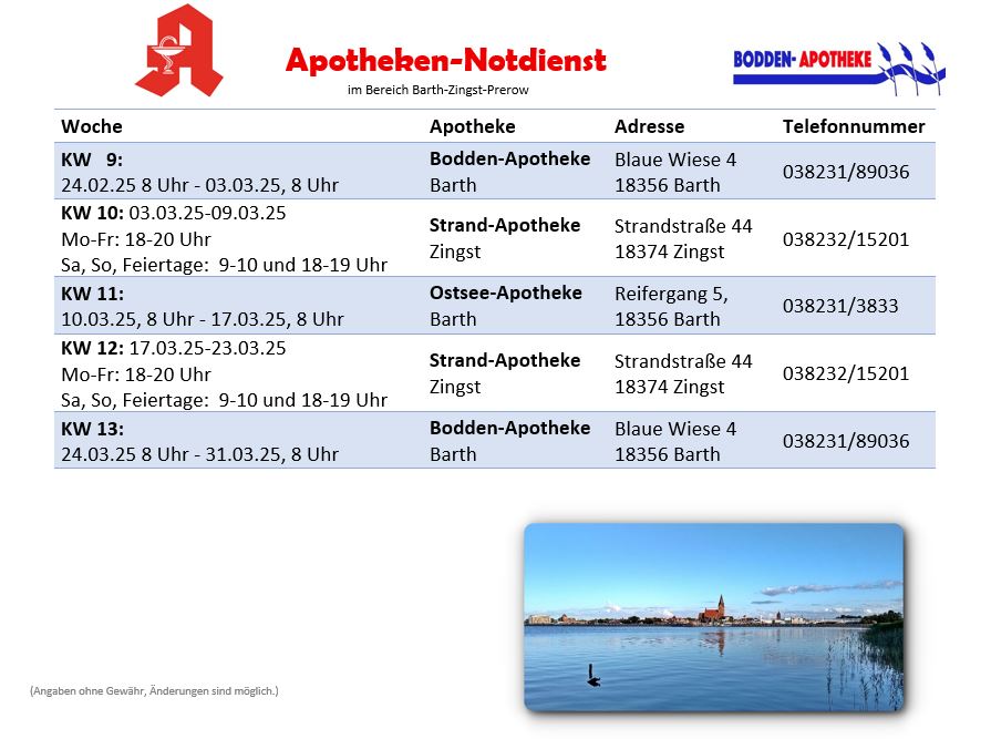 01 2025 erste Woche